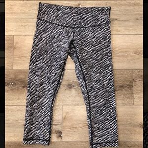 Lululemon wunder under crop pants